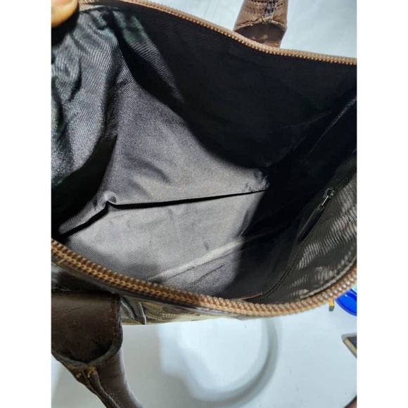 Authentic GUCCI GG Supreme Canvas Tote Bag Brown/Beige - Picture 6 of 14